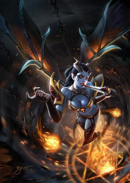 Dota2精美原画欣赏，每一张都是视觉盛宴！