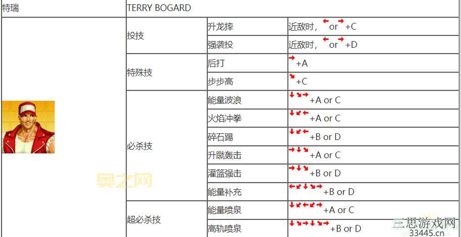 拳皇97玛丽出招表：技能详解与连招技巧