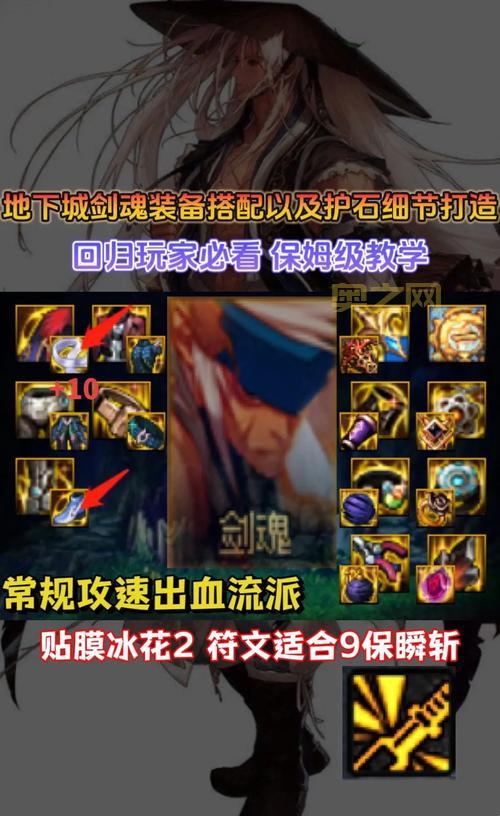 dnf110级旭旭宝宝剑魂装备搭配，这套最强！