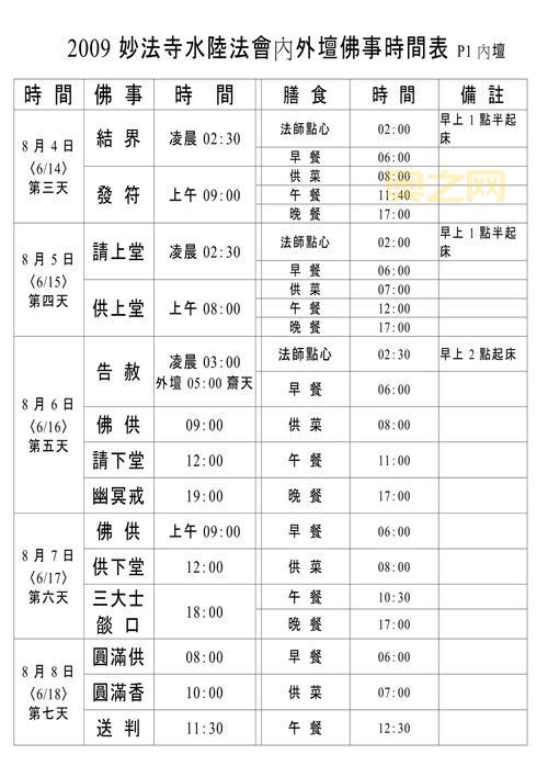水陆法会需要几天时间？流程和准备详解！