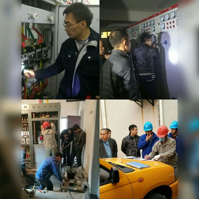 拧成一股绳  铆足一股劲 中心配电房增容改造供电切换一次成功