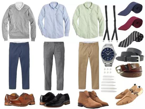 男士Smart Casual着装衬衫 牛津纺休闲衬衫 商务休闲搭配技巧_business casual 男
