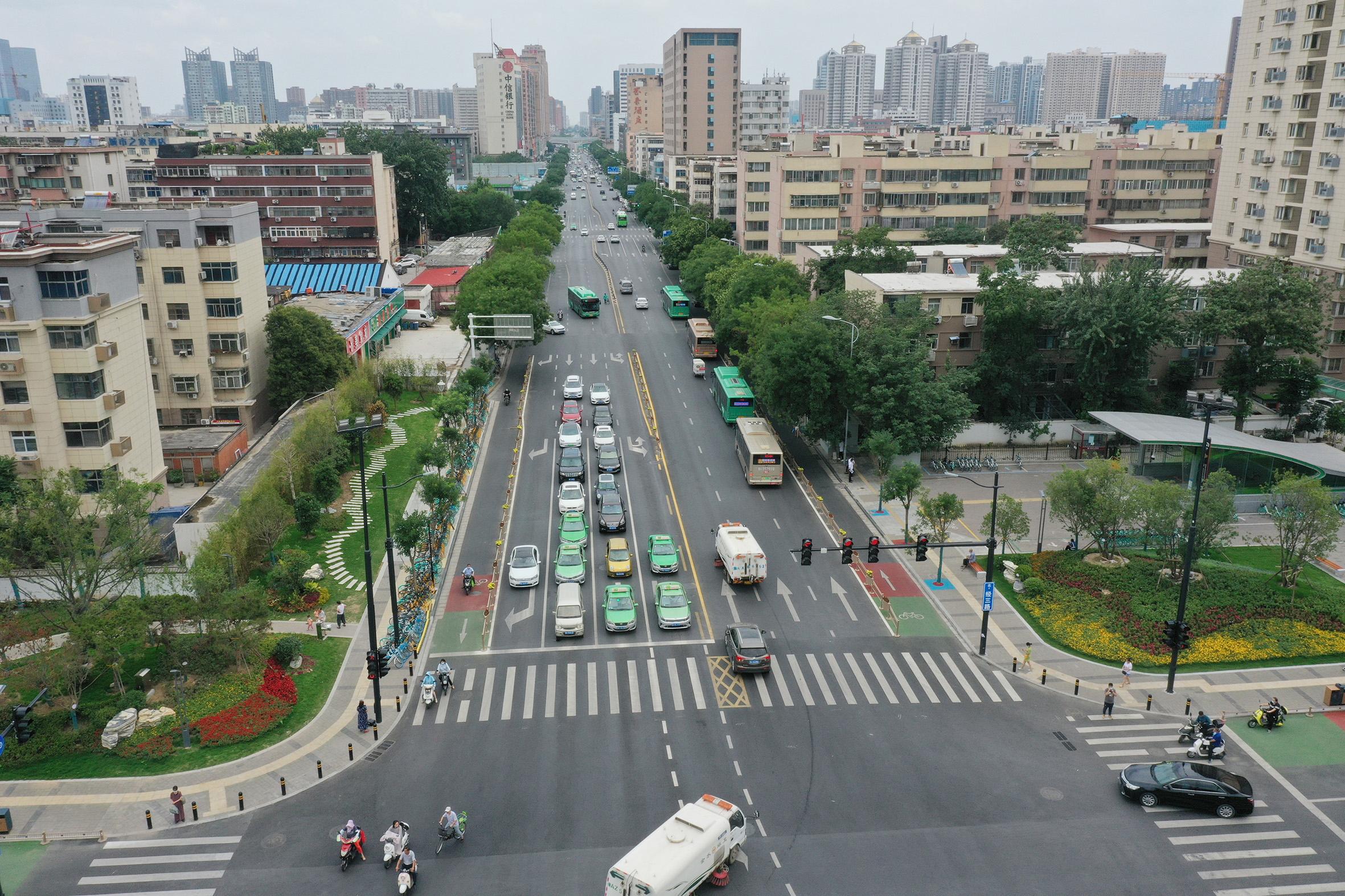 郑州市新闻_郑州金水区城市精细化管理_郑州金水区道路照明设施整治提升