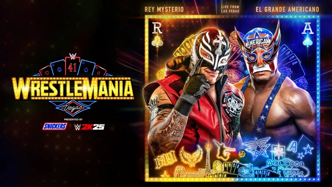 Roman Reigns 赛斯-罗林斯 CM朋克 三重威胁赛_wwe2025_WrestleMania 41 摔跤狂热大赛 科迪-罗兹 约翰-塞纳