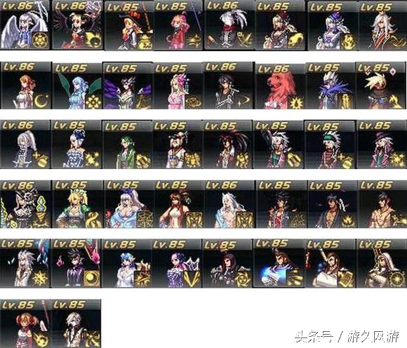 DNF练级达人杂谈各职业 已练成44个85级以上的号 DNF练级达人杂谈各职业 已练成44个85级以上的号