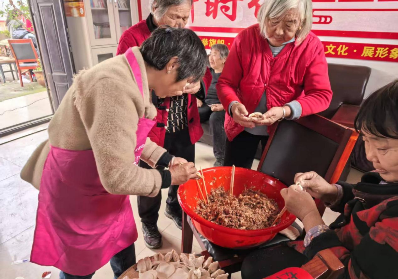 项城市孙店镇董坟村重阳敬老饺子宴_项城市孙店镇新闻_弘扬中华民族尊老敬老爱老传统美德活动
