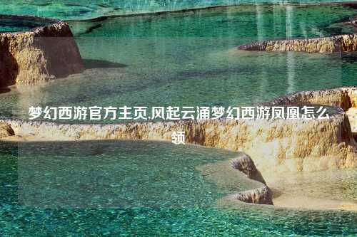 梦幻西游官方主页,风起云涌梦幻西游凤凰怎么领
