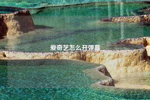 爱奇艺怎么开弹幕