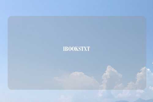 IBOOKSTXT