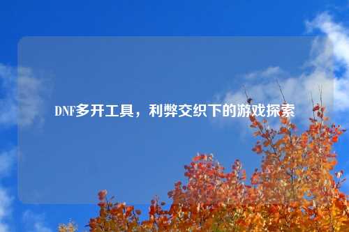 DNF多开工具，利弊交织下的游戏探索