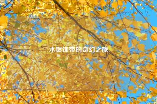 水银饰带的奇幻之旅